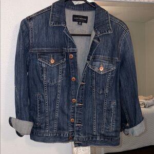 Lucky Brand Blue Jean Jacket Classic Denim Style